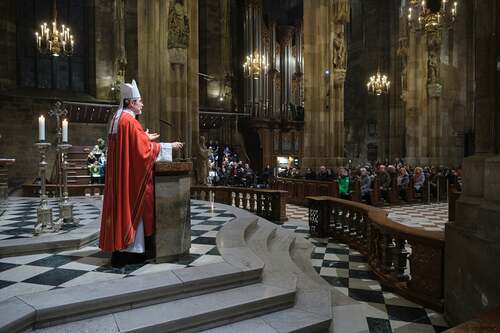 Gottesdienst mit 1000 Religionslehrerinnen und Religionslehrern im Stephansdom