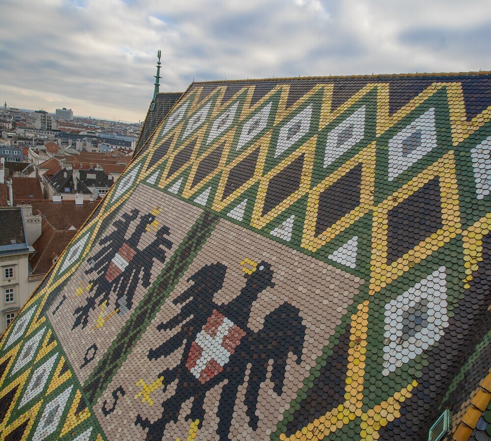 Dach des Stephansdoms